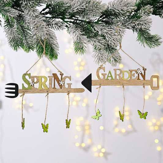 Easter Wooden Hanging Widget - Trendsi