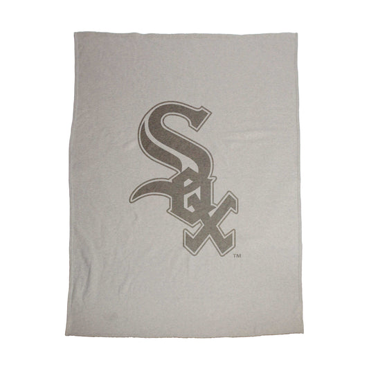 Chicago White Sox Oversized Logo Sublimated Sweatshirt Blanket - Logo Brands - Flyclothing LLC