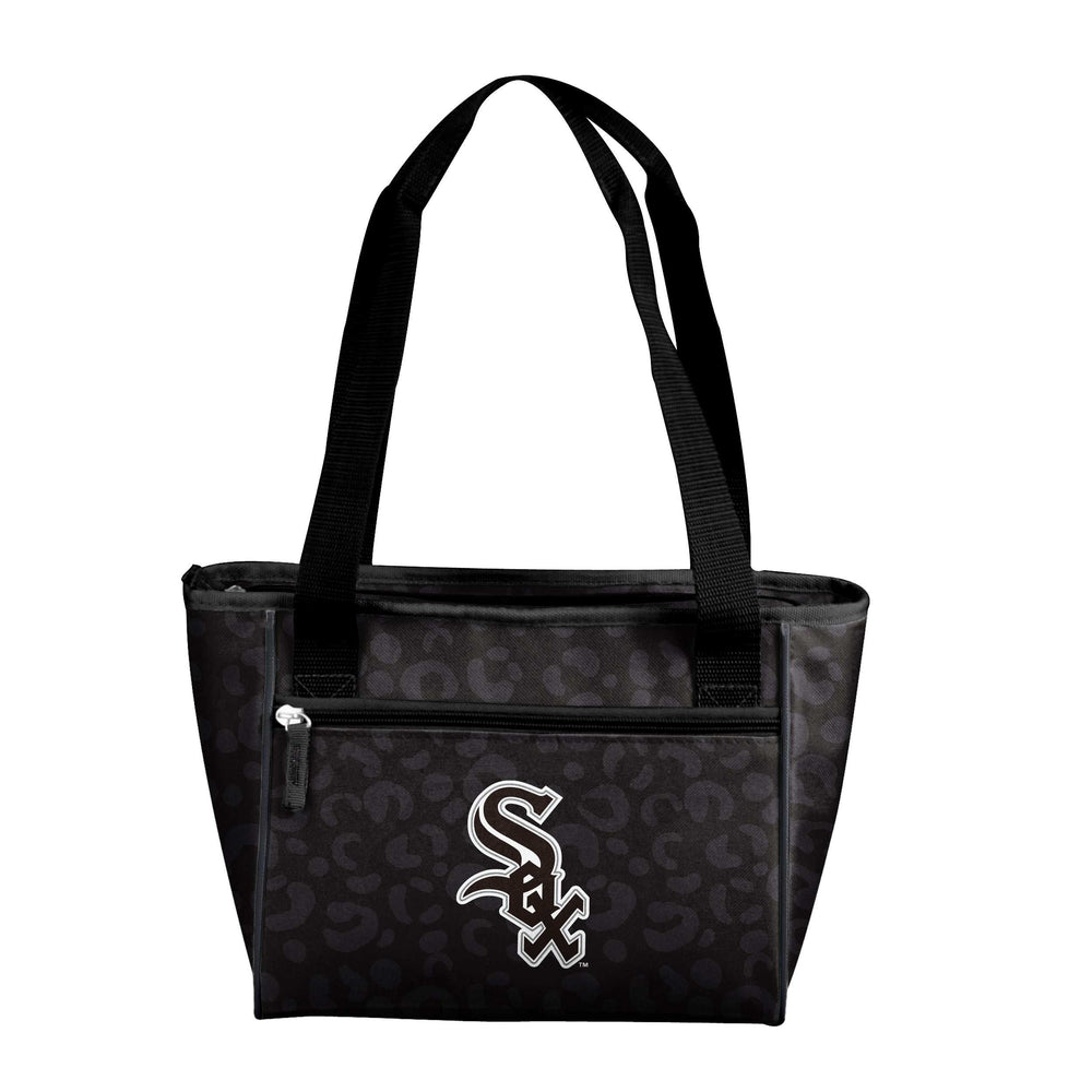 Chicago White Sox Leopard Print 16 Can Cooler Tote - Logo Brands - Flyclothing LLC