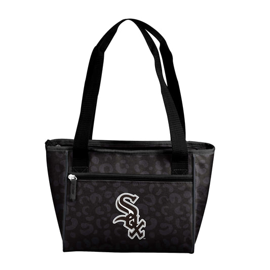 Chicago White Sox Leopard Print 16 Can Cooler Tote - Logo Brands - Flyclothing LLC