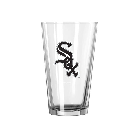 Chicago White Sox 16oz Swagger Pint Glass - Logo Brands - Flyclothing LLC