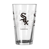 Chicago White Sox 16oz Scatter Pint Glass - Logo Brands - Flyclothing LLC