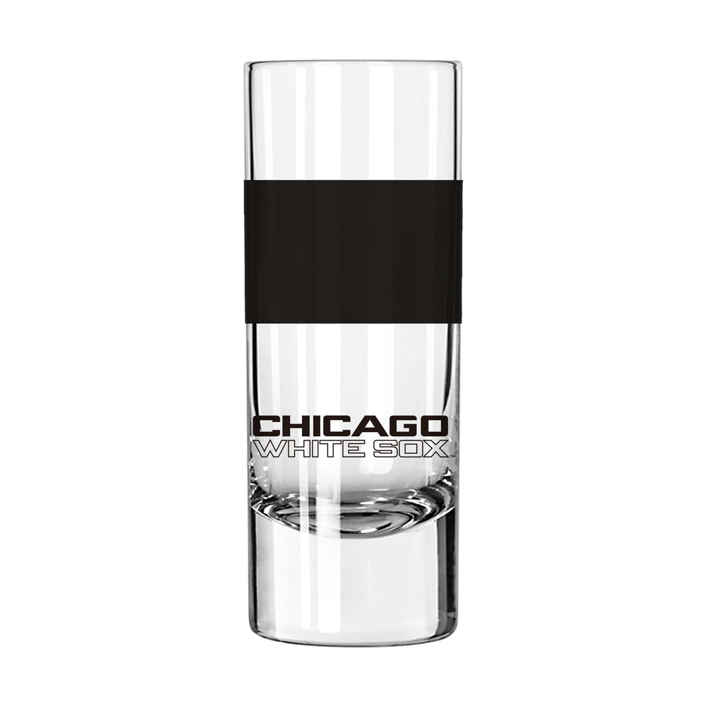 Chicago White Sox 2.5oz Colorblock Shooter Glass - Logo Brands - Flyclothing LLC