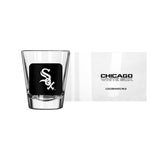 Chicago White Sox 2oz Cube Shot Glass - Logo Brands - Flyclothing LLC