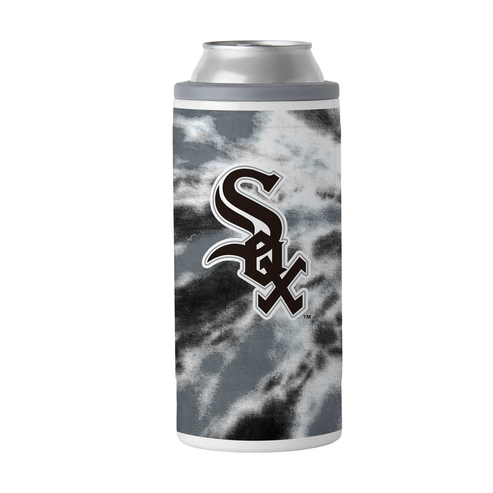 Chicago White Sox 12oz Tie Dye Slim Can Coolie - Logo Brands - Flyclothing LLC