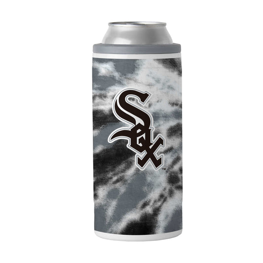 Chicago White Sox 12oz Tie Dye Slim Can Coolie - Logo Brands - Flyclothing LLC