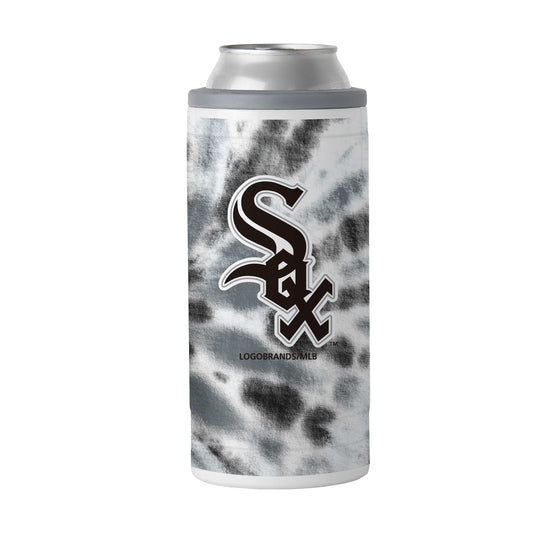 Chicago White Sox 12oz Tie Dye Slim Can Coolie - Logo Brands - Flyclothing LLC