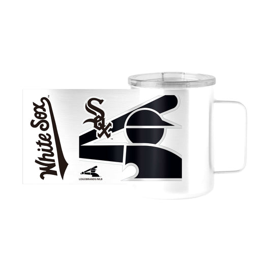 Chicago White Sox 15oz Hype Stainless Steel Mug - Logo Brands - Flyclothing LLC