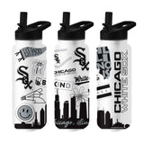 Chicago White Sox 34oz Native Quencher Bottle - Logo Brands - Flyclothing LLC