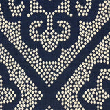 2' X 8' Blue and Ivory Geometric Stain Resistant Indoor Outdoor Area Rug - Homeroots - Flyclothing LLC