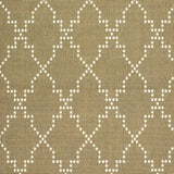 2' X 4' Tan Geometric Stain Resistant Indoor Outdoor Area Rug - Homeroots - Flyclothing LLC