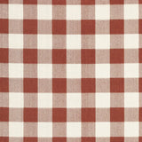 7' X 10' Red and Ivory Geometric Stain Resistant Indoor Outdoor Area Rug - Homeroots - Flyclothing LLC