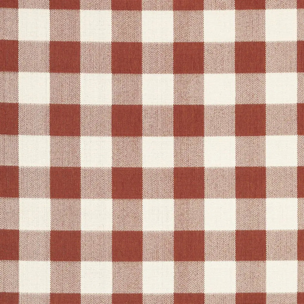 7' X 10' Red and Ivory Geometric Stain Resistant Indoor Outdoor Area Rug - Homeroots - Flyclothing LLC