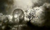 Black Market Art Company Shadows Fall Print