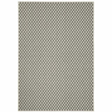 5' X 7' Beige Geometric Stain Resistant Indoor Outdoor Area Rug - Homeroots - Flyclothing LLC