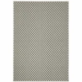 8' X 10' Beige Geometric Stain Resistant Indoor Outdoor Area Rug - Homeroots - Flyclothing LLC