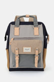 Himawari Waterproof Nylon Backpack Bag with Handles - Trendsi