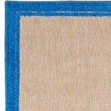 2' X 8' Blue and Beige Stain Resistant Indoor Outdoor Area Rug - Homeroots - Flyclothing LLC