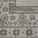 10' X 13' Beige Stain Resistant Indoor Outdoor Area Rug - Homeroots