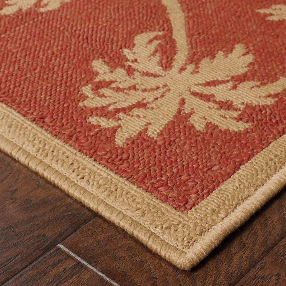 9' X 13' Beige Stain Resistant Indoor Outdoor Area Rug - Homeroots - Flyclothing LLC