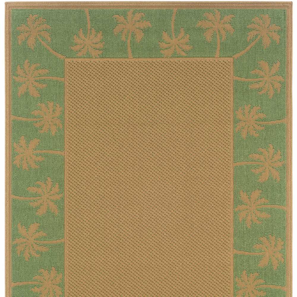 9' X 13' Beige Stain Resistant Indoor Outdoor Area Rug - Homeroots - Flyclothing LLC