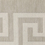 2' X 7' Gray and Ivory Stain Resistant Indoor Outdoor Area Rug - Homeroots - Flyclothing LLC