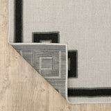 2' X 7' Beige and Black Stain Resistant Indoor Outdoor Area Rug - Homeroots - Flyclothing LLC