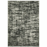 2' X 4' Beige and Black Abstract Stain Resistant Indoor Outdoor Area Rug - Homeroots - Flyclothing LLC