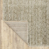 10' X 13' Stone Shag Power Loom Stain Resistant Area Rug - Homeroots - Flyclothing LLC