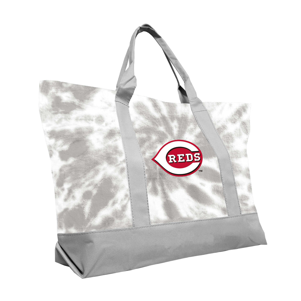 Cincinnati Reds Tie Dye Dot Tote - Logo Brands - Flyclothing LLC