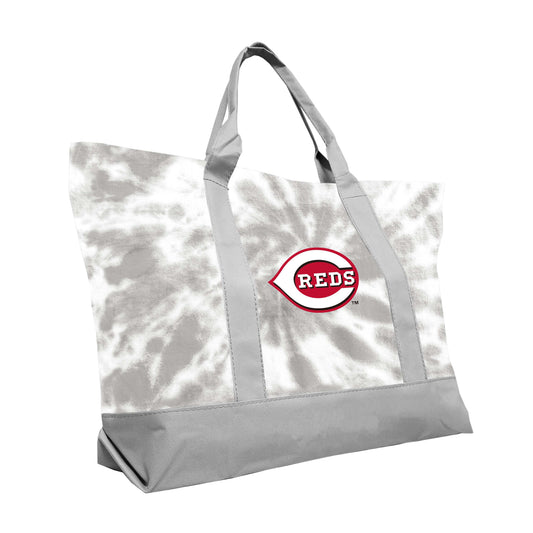 Cincinnati Reds Tie Dye Dot Tote - Logo Brands - Flyclothing LLC