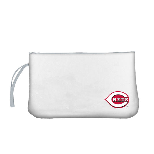 Cincinnati Reds Clear Wristlet - Logo Brands - Flyclothing LLC