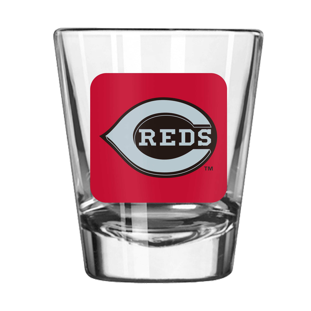 Cincinnati Reds 2oz Cube Shot Glass - Logo Brands - Flyclothing LLC