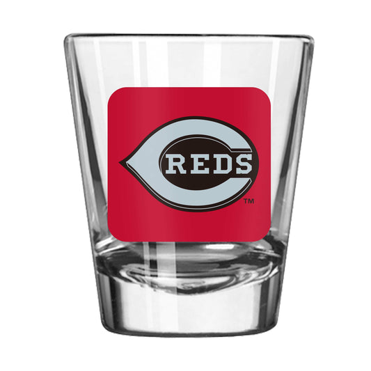 Cincinnati Reds 2oz Cube Shot Glass - Logo Brands - Flyclothing LLC