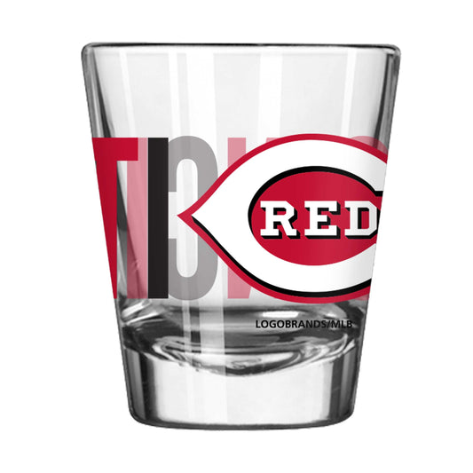 Cincinnati Reds 2oz Overtime Shot Glass - Logo Brands - Flyclothing LLC