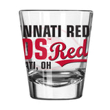 Cincinnati Reds 2oz Spirit Shot Glass - Logo Brands - Flyclothing LLC
