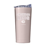 Cincinnati Reds 20oz Stencil Powder Coat Tumbler