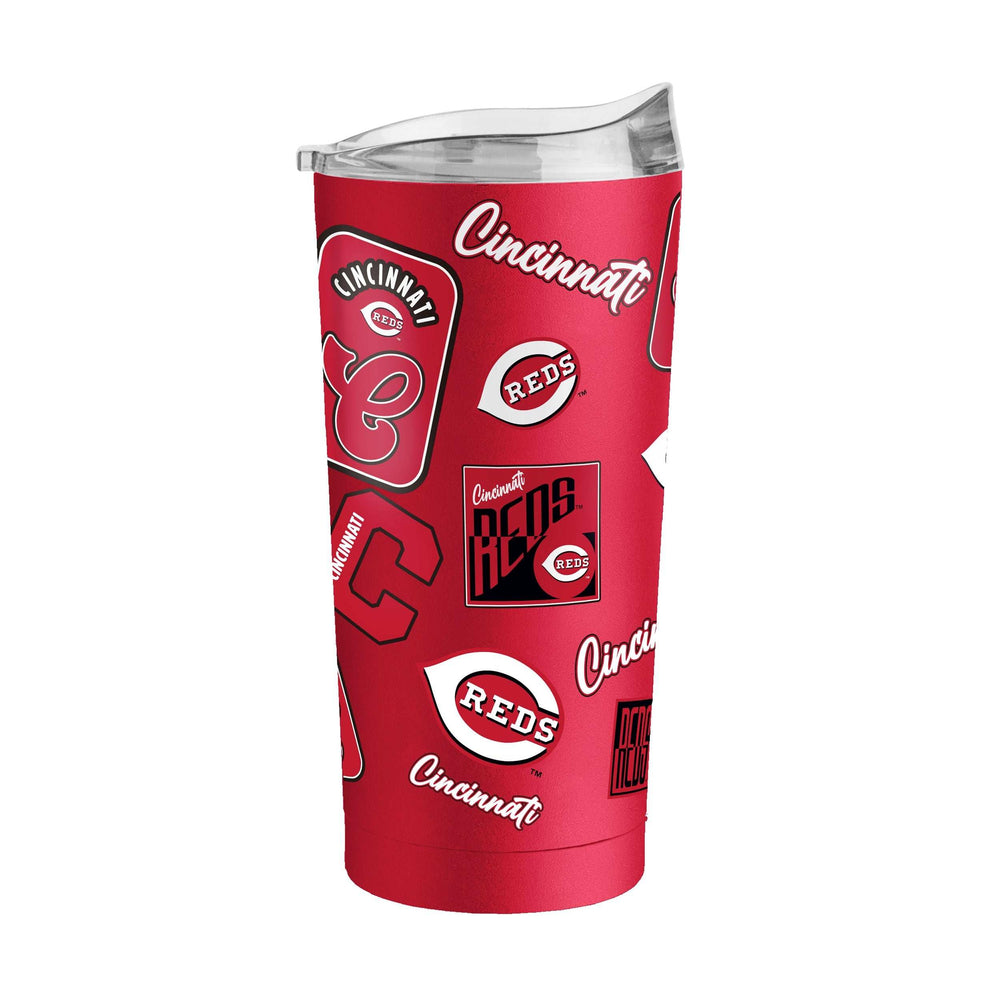 Cincinnati Reds 20oz Dream Weave Powder Coat Tumbler - Logo Brands - Flyclothing LLC
