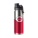 Cincinnati Reds 21oz Colorblock Twist Top Water Bottle - Logo Brands - Flyclothing LLC