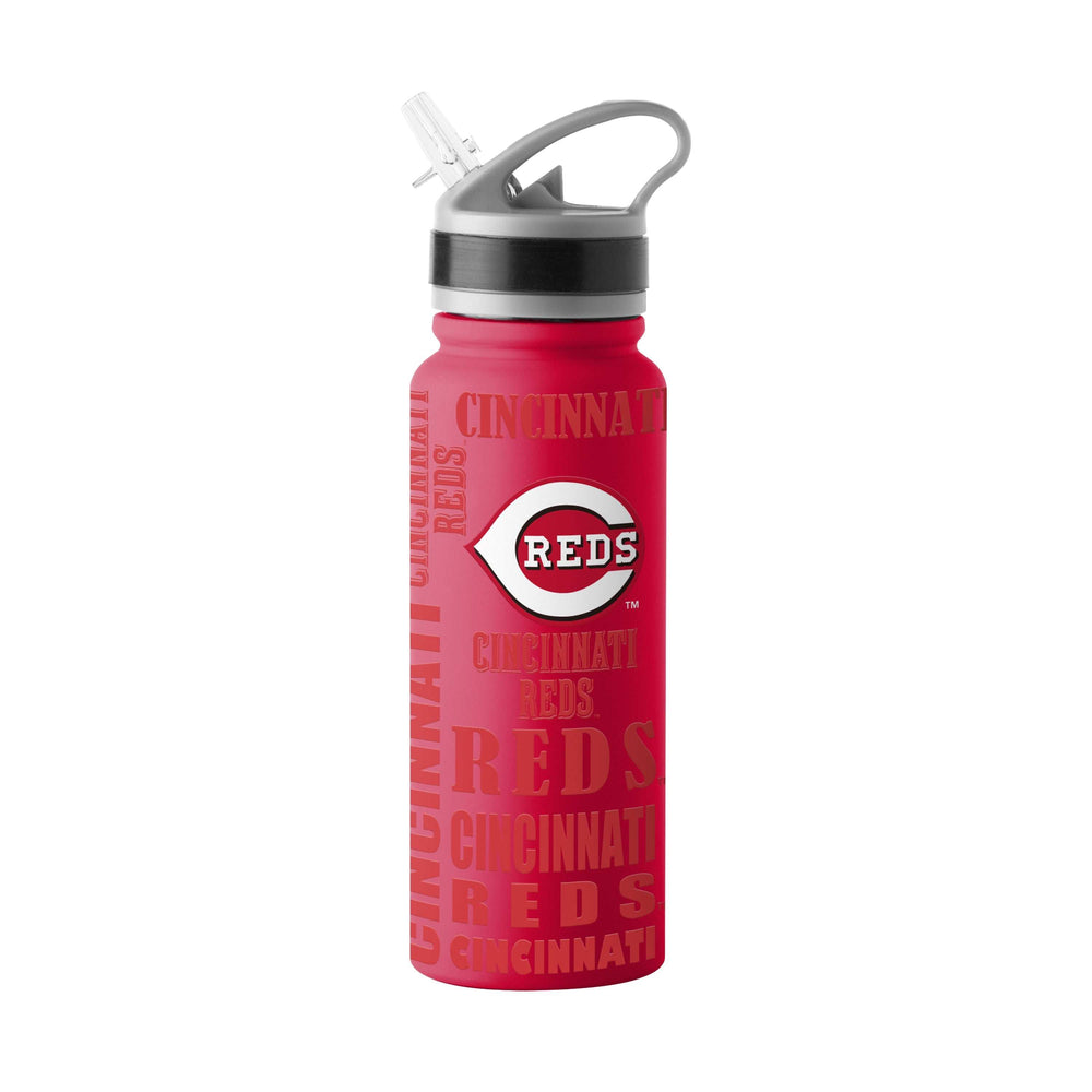 Cincinnati Reds 25oz Replay SingleWall FlipTop Bottle - Logo Brands - Flyclothing LLC