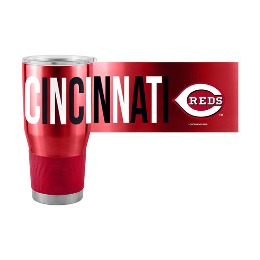 Cincinnati Reds Overtime 30oz Stainless Tumbler - Logo Brands - Flyclothing LLC