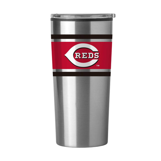 Cincinnati Reds 20oz Stripe Fusion Tumbler - Logo Brands - Flyclothing LLC