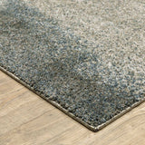 3' X 5' Gray Abstract Power Loom Area Rug - Homeroots - Flyclothing LLC