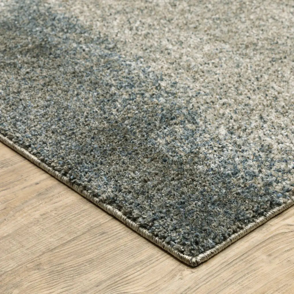 5' X 8' Gray Abstract Power Loom Area Rug - Homeroots - Flyclothing LLC