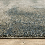 5' X 8' Gray Abstract Power Loom Area Rug - Homeroots - Flyclothing LLC