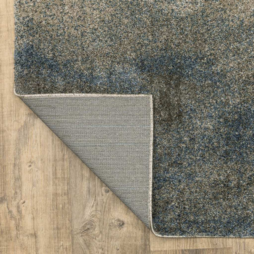 5' X 8' Gray Abstract Power Loom Area Rug - Homeroots - Flyclothing LLC