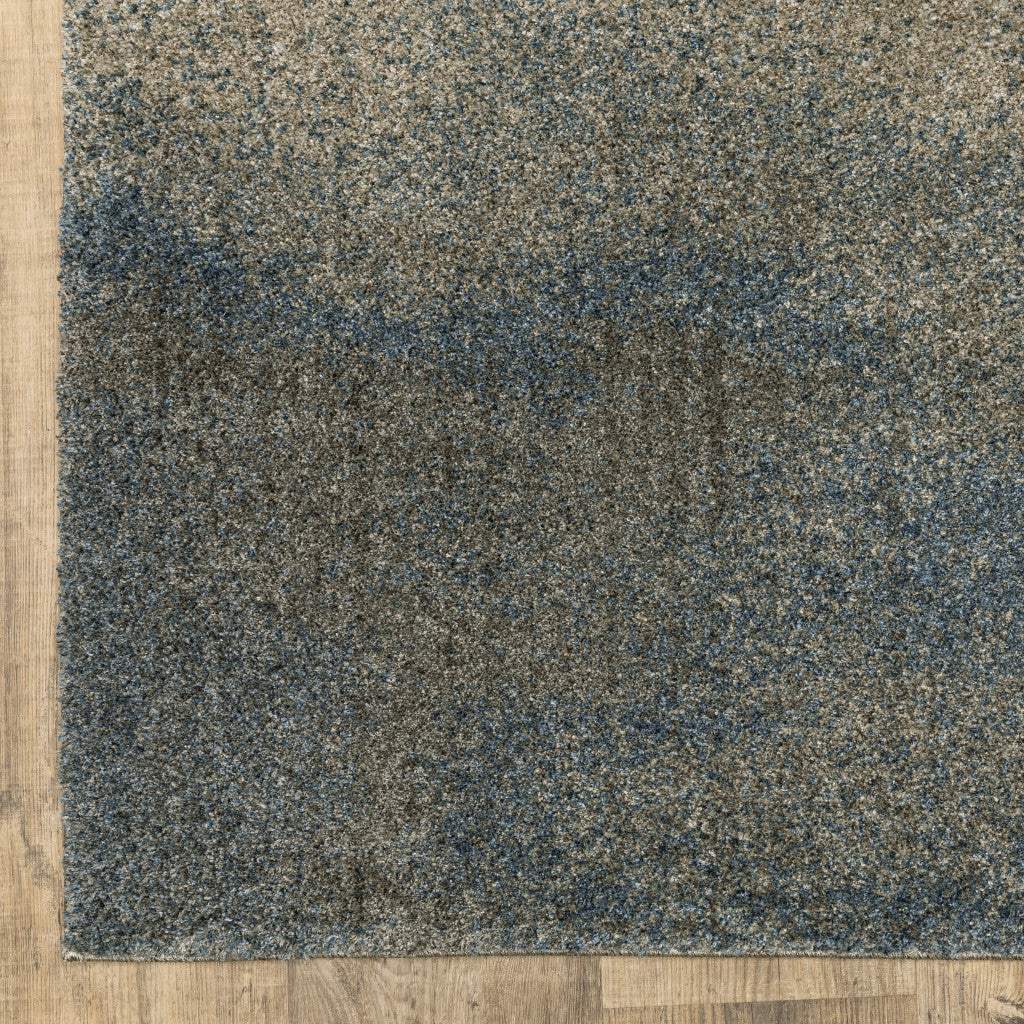 10' X 13' Gray Abstract Power Loom Area Rug - Homeroots - Flyclothing LLC