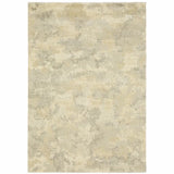 6' X 9' Grey Ivory Beige And Taupe Abstract Power Loom Stain Resistant Area Rug - Homeroots - Flyclothing LLC