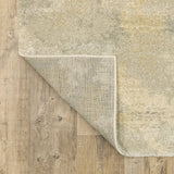 10' X 13' Grey Ivory Beige And Taupe Abstract Power Loom Stain Resistant Area Rug - Homeroots - Flyclothing LLC