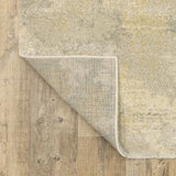 10' X 13' Grey Ivory Beige And Taupe Abstract Power Loom Stain Resistant Area Rug - Homeroots - Flyclothing LLC